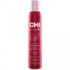 Сухое масло для блеска волос CHI Rose Hip Dry UV Protecting Oil