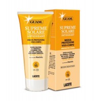 Сонцезащитный крем с антиоксидантным действием SPF 15 Guam Supreme Solare SPF 15