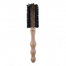 Средняя круглая щетка с полированной ручкой Philip B Medium Round Hairbrush Polished Mahogany Handle