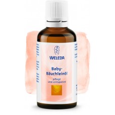 Олія від здуття животика у немовлят Календула Weleda Baby-Bäuchleinöl