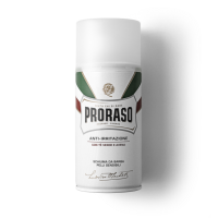Піна для гоління з екстрактом зеленого чаю для чутливої шкіри Proraso White Line Anti-Irritation Shaving Foam