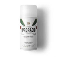 Пена для бритья с экстрактом зеленого чая для чувствительной кожи Proraso White Line Anti-Irritation Shaving Foam