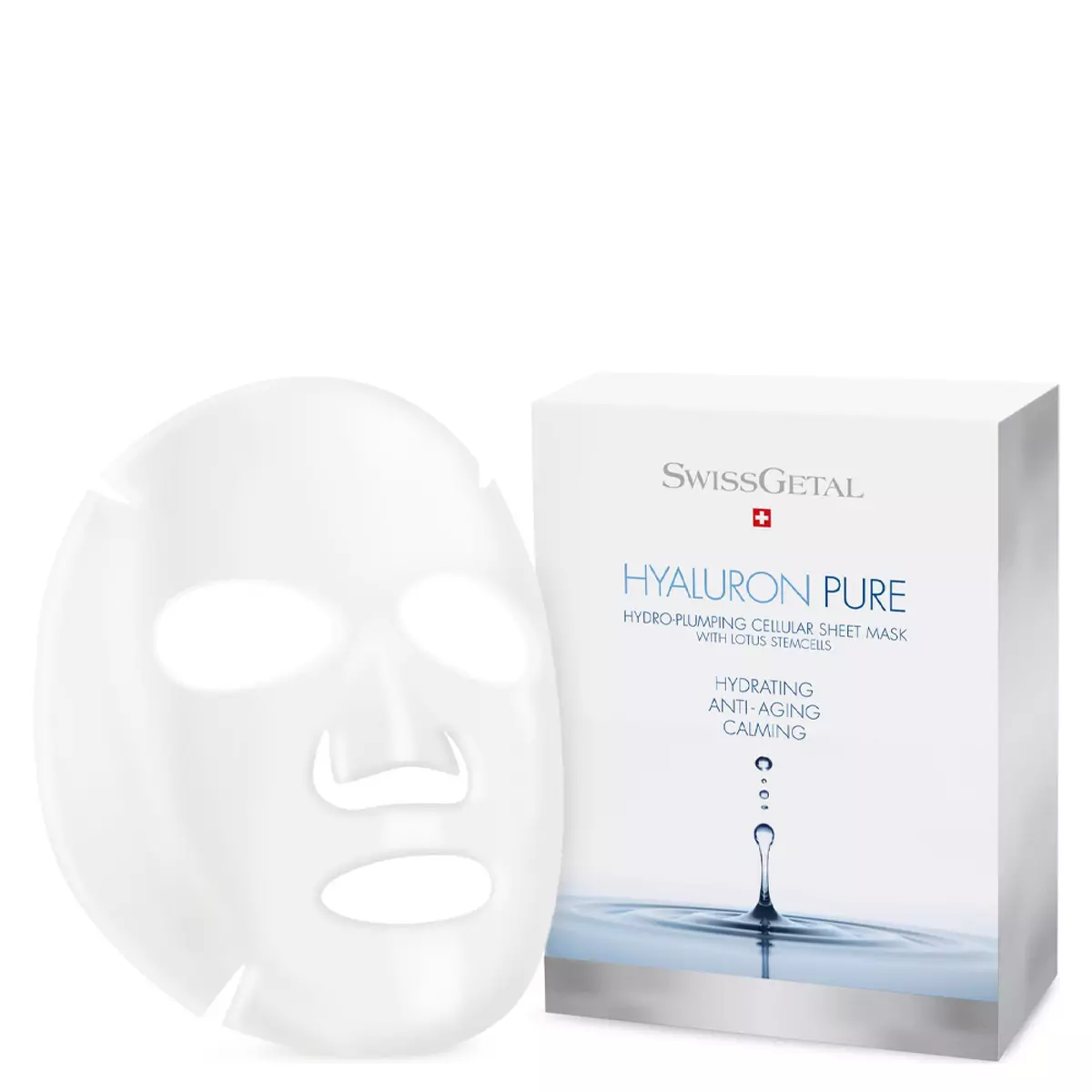 Клітинна зволожувальна тканинна маска для обличчя SwissGetal Hydro Plumping Cellular Sheet Mask