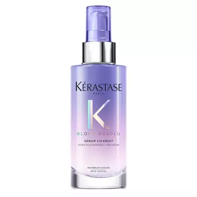 Нічна сироватка для відновлення пошкодженого волосся Kerastase Blond Absolu Serum Cicanuit