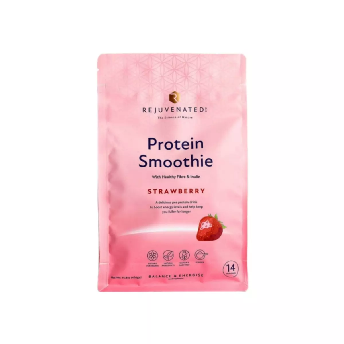 Смузі Rejuvenated Protein Smoothie Strawberry