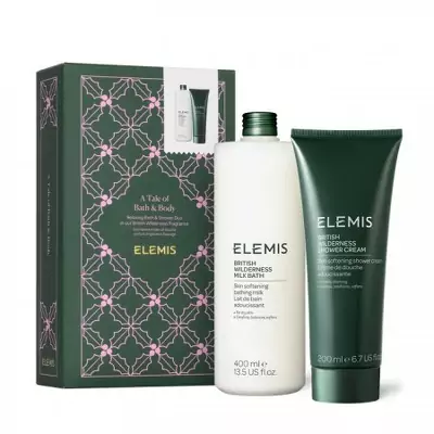 Расслабляющий дуэт для ванны и душа Дикая природа Британии ELEMIS A Tale of Bath & Body British Wilderness Gift Set