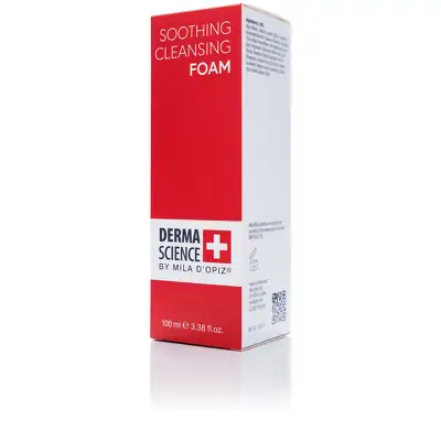 Очищающая успокаивающая пенка для лица Derma Science Soothing Cleansing Foam 