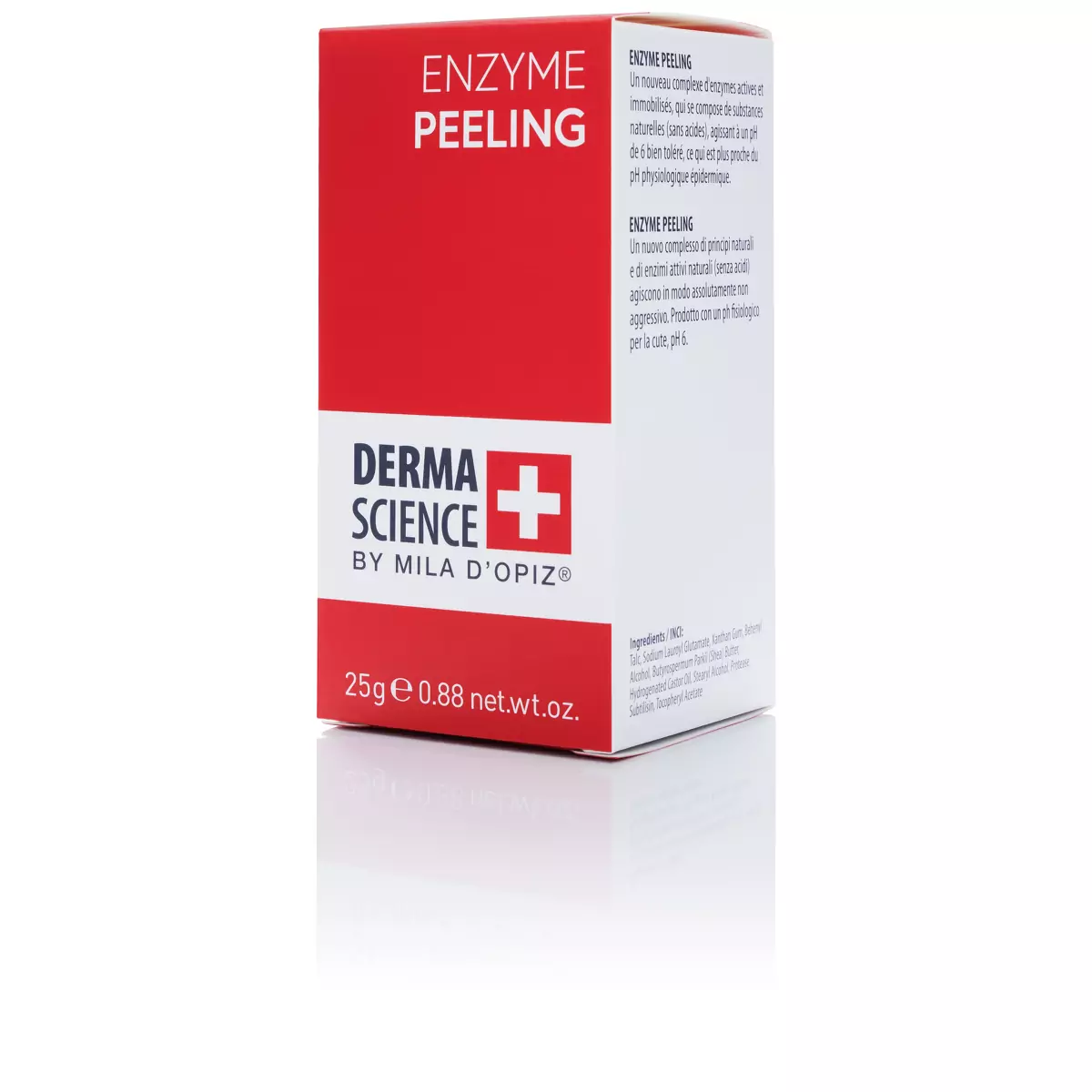 Делікатний ензимний пілінг для обличчя Derma Science Enzyme Peeling, 25 г 