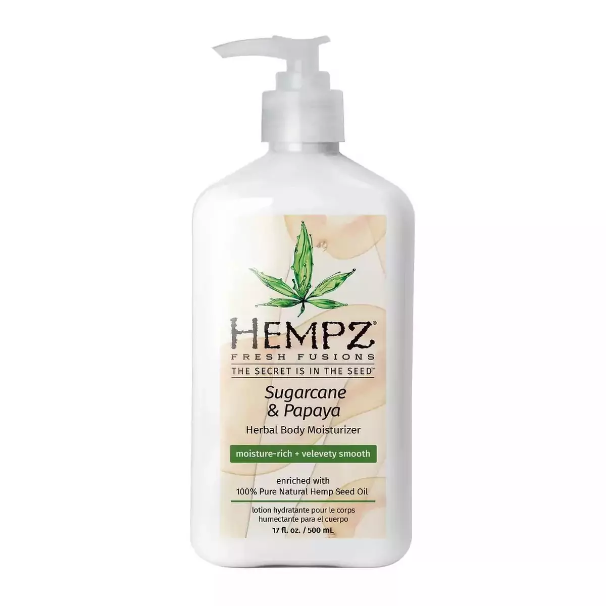 Молочко для тела Тростниковый сахар и Папая Hempz Sugarcane and Papaya Herbal Moisturiser 
