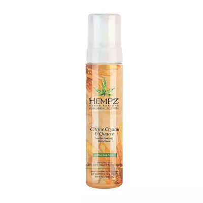 Гель-піна для душу Кристал-Цитрус Hempz Fusions Citrine Crystal and Quartz Herbal Foaming Body Wash