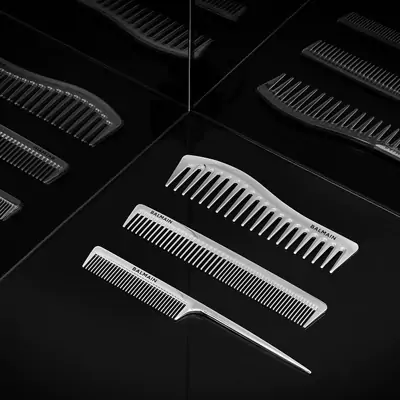 Серебряный гребень для стрижки Balmain Silver Cutting Comb