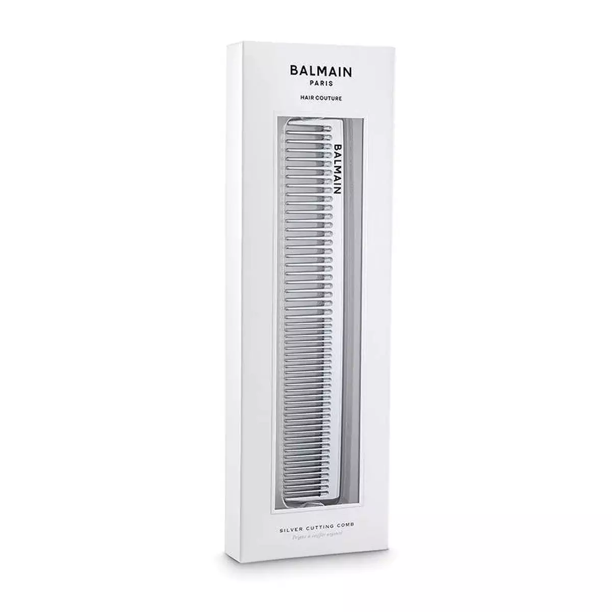 Серебряный гребень для стрижки Balmain Silver Cutting Comb