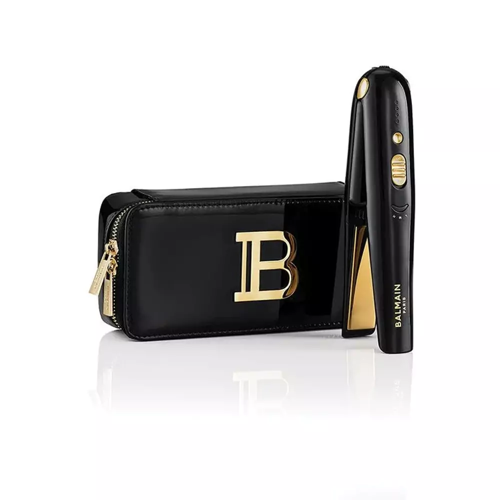 Випрямляч бездротовий чорно-золотий Balmain Limited Edition Cordless Straightener FW21 Black Gold