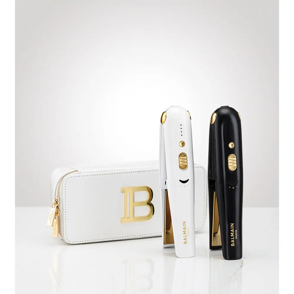 Випрямляч бездротовий біло-золотий Balmain Limited Edition Cordless Straightener FW21 White Gold