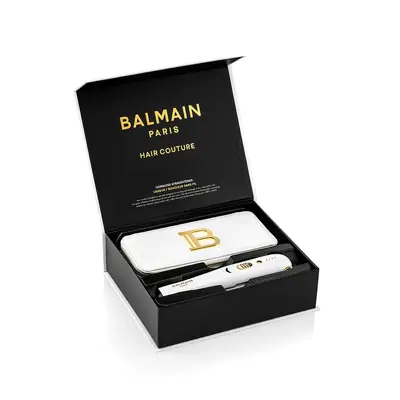 Утюжок беспроводной бело-золотой Balmain Limited Edition Cordless Straightener FW21 White Gold