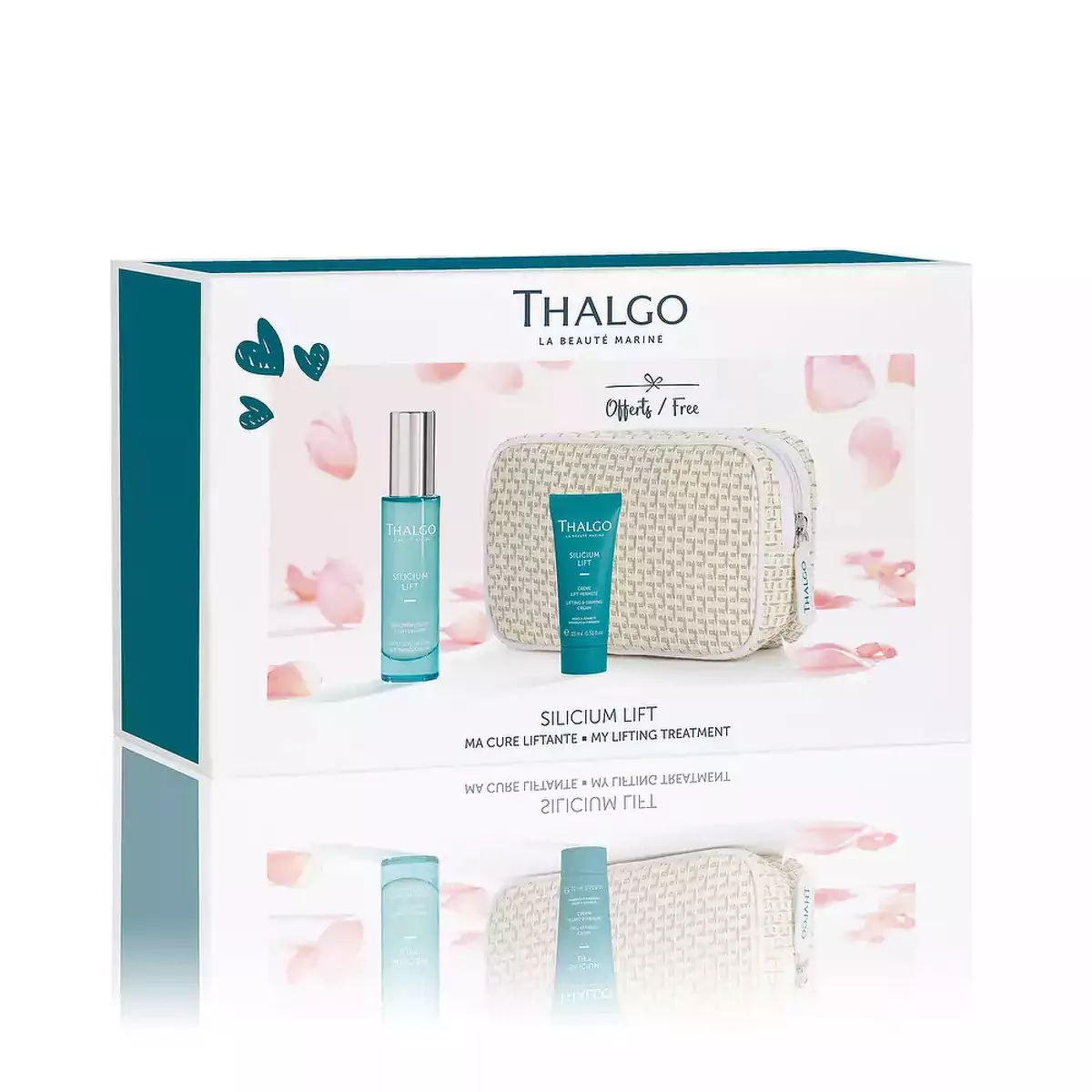 Набор Мой лифтинговый уход Thalgo Silicium Lift Gift Set + Pouch Cadeau