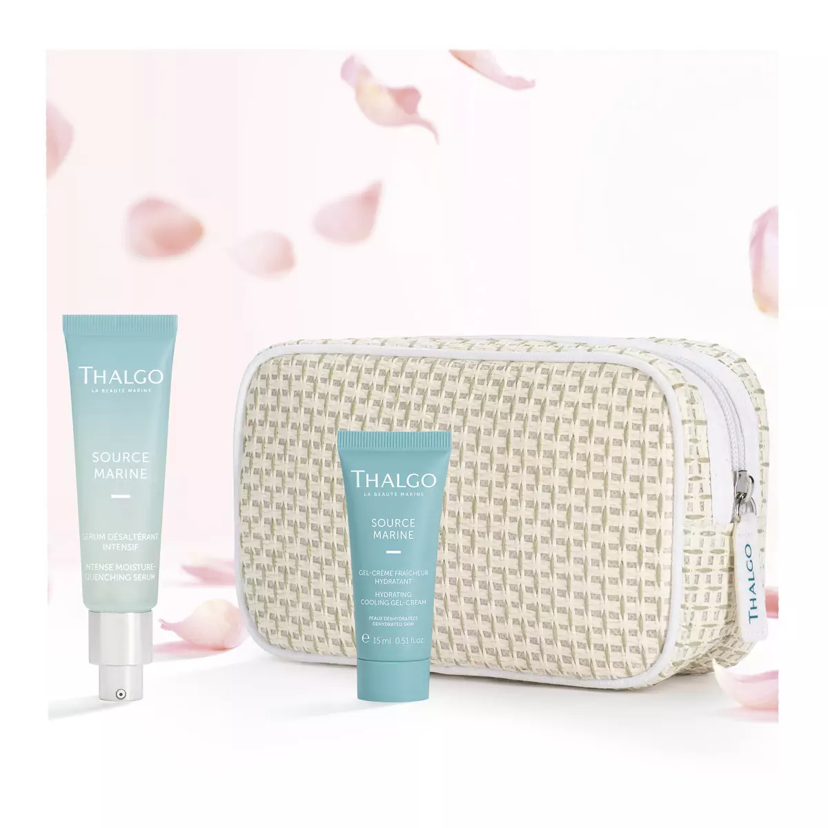 Набір Мій догляд для підвищення рівня зволоження Thalgo Source Marine Pouch Gift Set