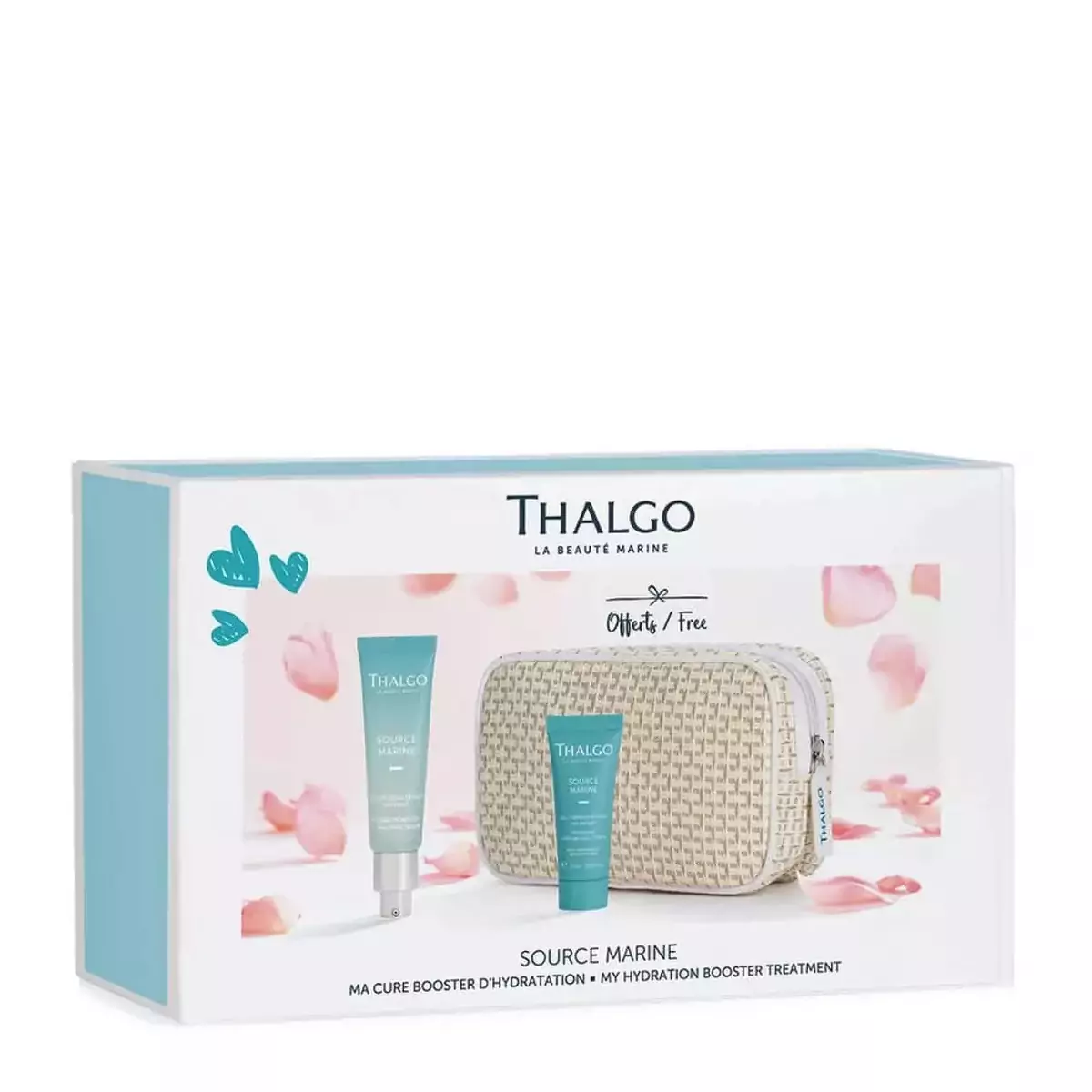 Набір Мій догляд для підвищення рівня зволоження Thalgo Source Marine Pouch Gift Set