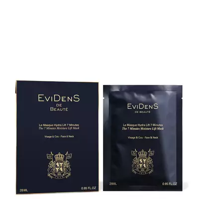 7-ми минутная увлажняющая и лифтинговая маска для лица и шеи EviDenS De Beaute  The 7 Minutes Moisture Lift Mask Sheet