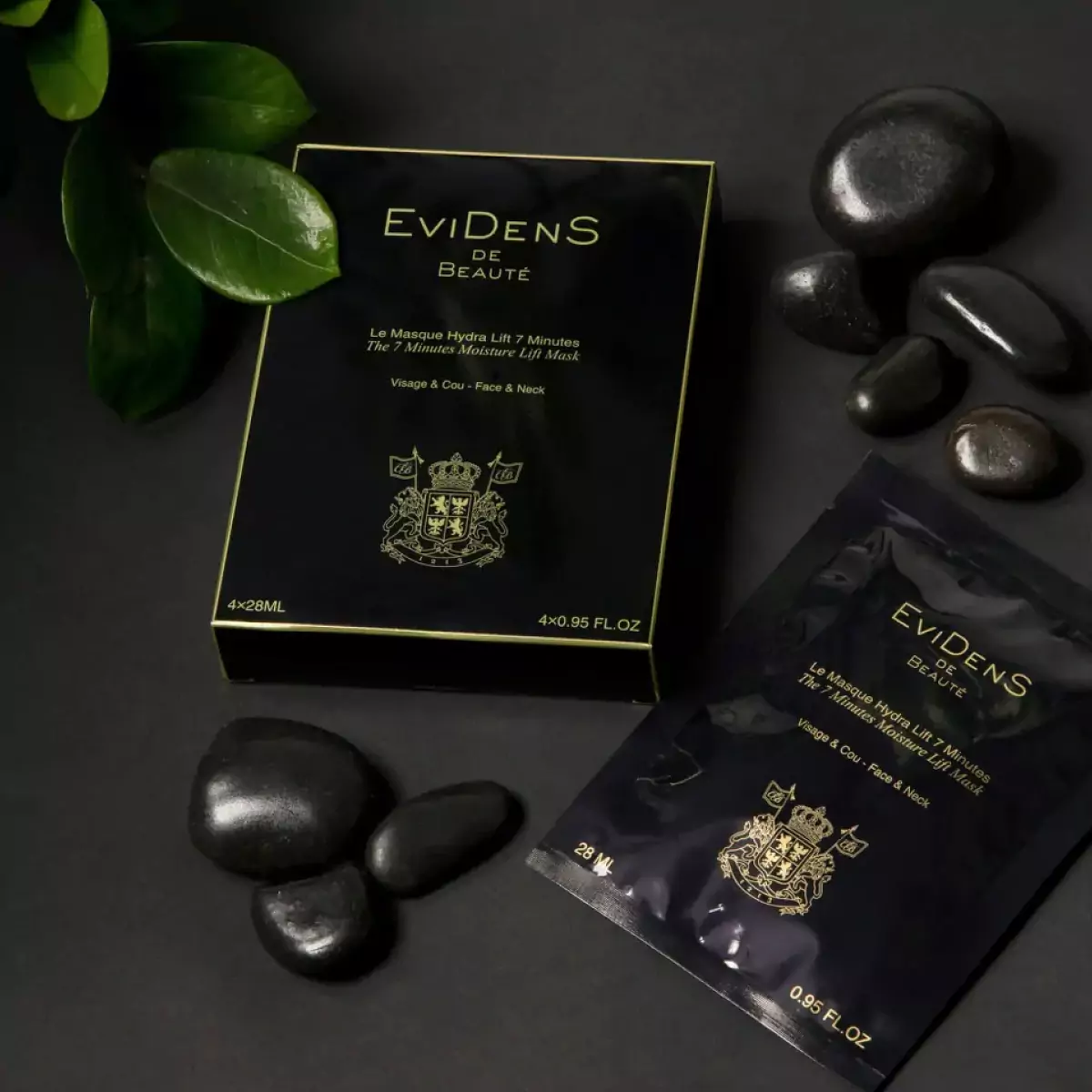 7-ми минутная увлажняющая и лифтинговая маска для лица и шеи EviDenS De Beaute  The 7 Minutes Moisture Lift Mask Sheet