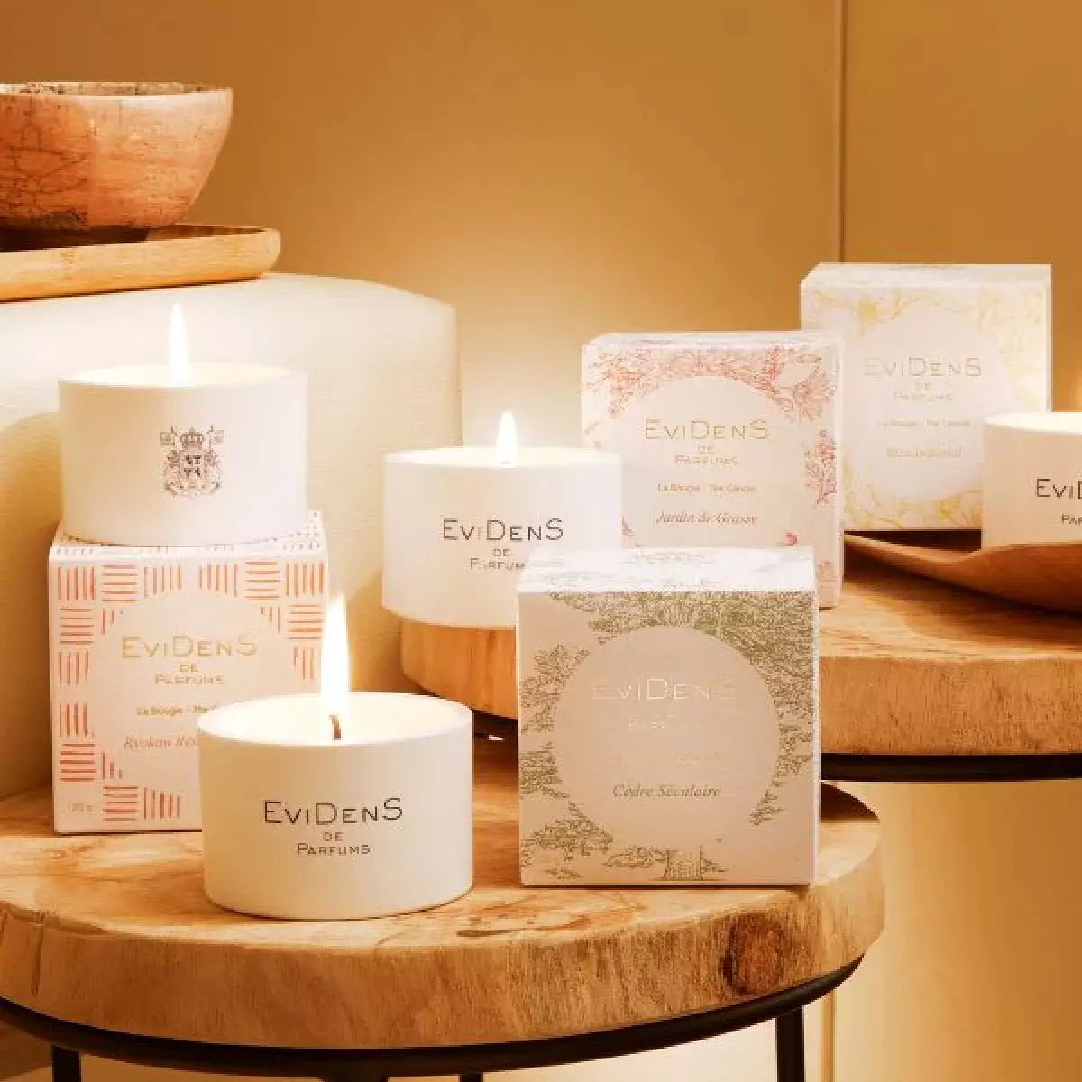 Ароматическая свеча EviDenS De Beaute The Candle Yuzu Imperial