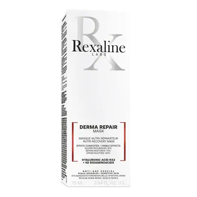 Маска для питания, восстановления и успокоения чувствительной кожи Rexaline DERMA REPAIR Nutri-Recovery Mask