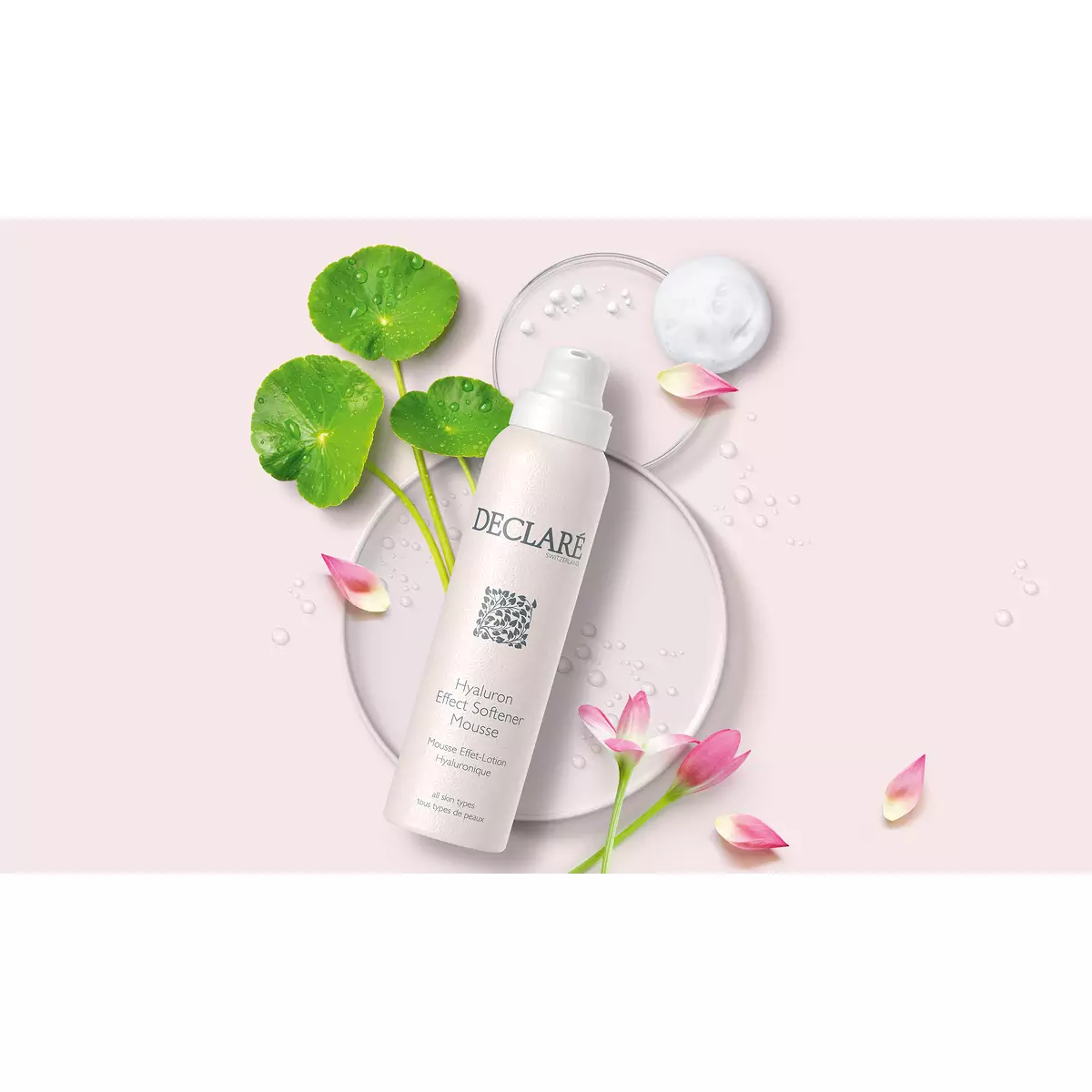 Гіалуроновий мус для обличчя Declare Hyaluron Effect Softner Mousse