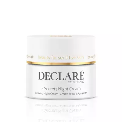 Заспокійливий нічний крем 5 секретів краси Declare 5 Secret Night Cream