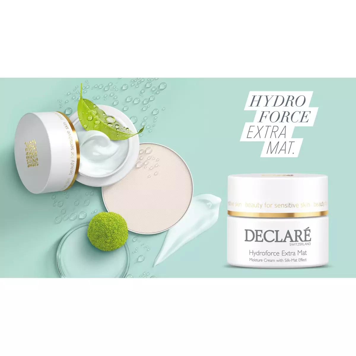 Екстра матуючий зволожуючий крем Declare Hydroforce Extra Mat 