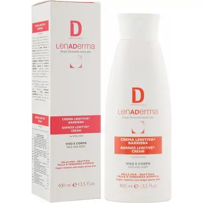 Успокаивающий барьерный крем для атопической кожи для лица и тела Dermophisiologique Lenaderma Barrier Lenitive Cream