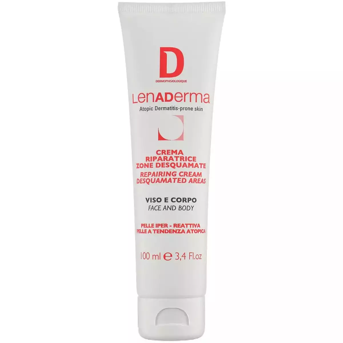 Крем-репаратор против шелушения с мочевиной Dermophisiologique Lenaderma Repairing Cream Desquamated Areas