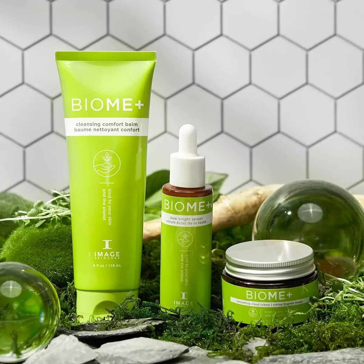 Зволожуючий крем-мус зі скваланом Image Skincare Biome + Smoothing Cloud Cream