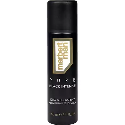 Дезодорант спрей Marbert Man Pure Black Intense Deo And Body Spray