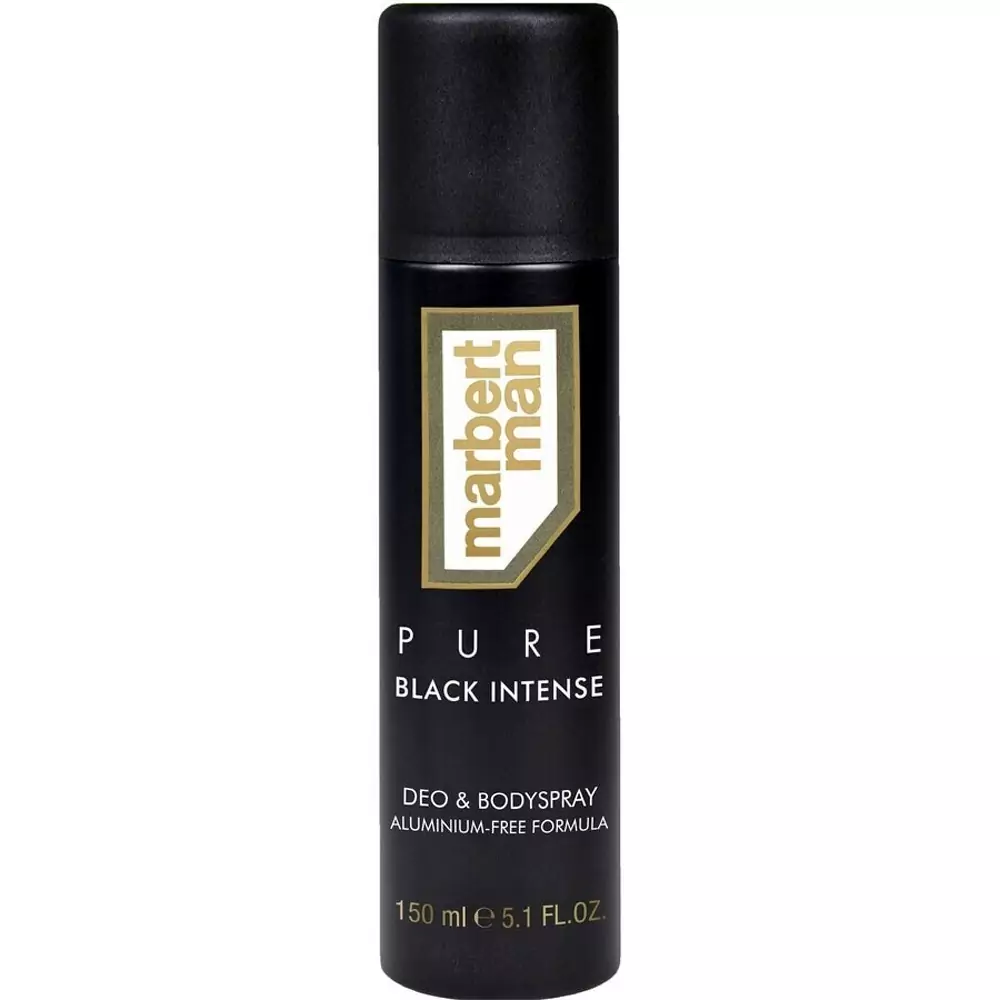 Дезодорант спрей Marbert Man Pure Black Intense Deo And Body Spray