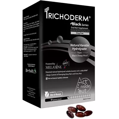 Вітамінний комплекс проти утворення сивини Trichoderm Anti-Grey Hair Reverse Oral Drug-Free Supplement