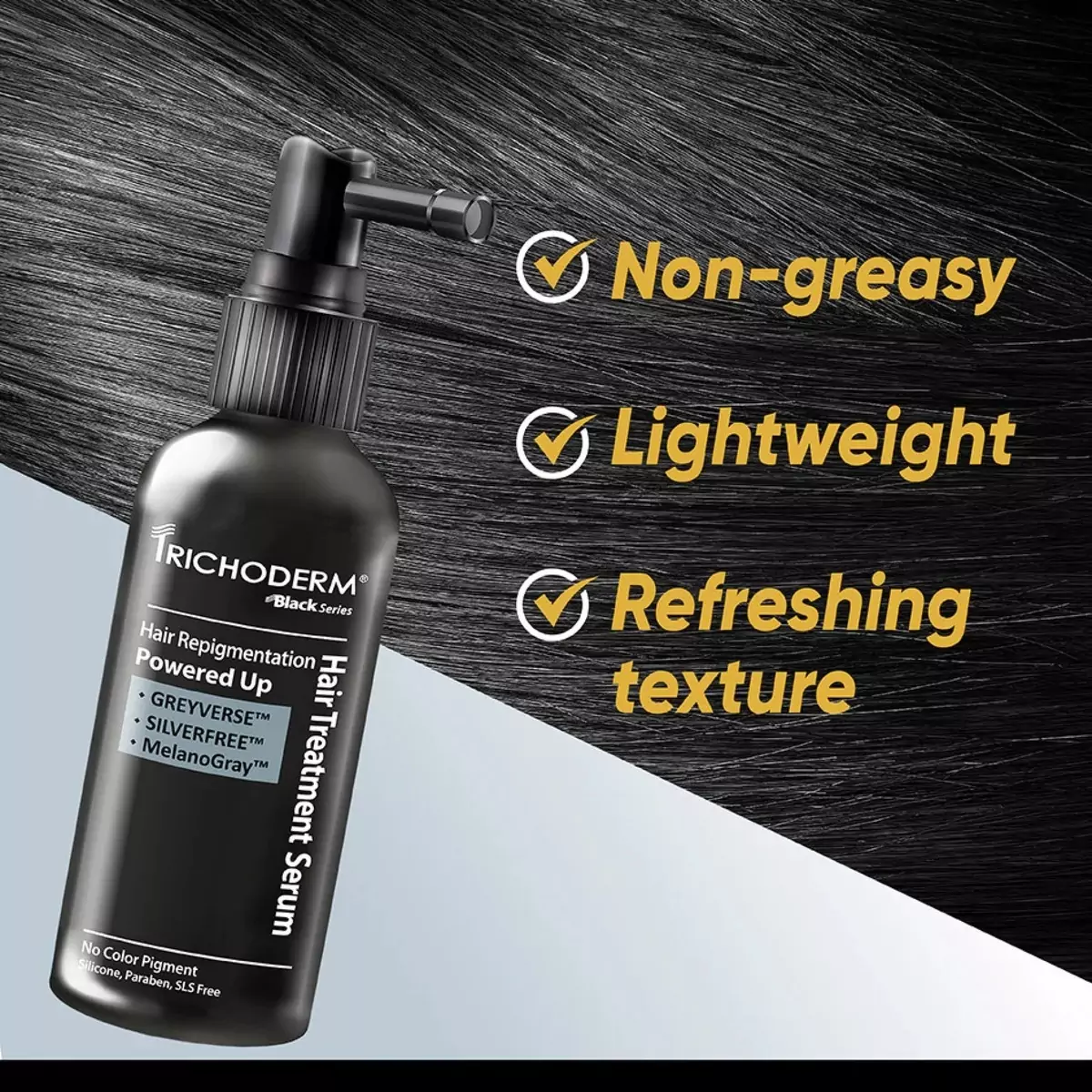 Спрей-сыворотка для кожи головы против образования седых волос Trichoderm Anti-Grey MAX Serum