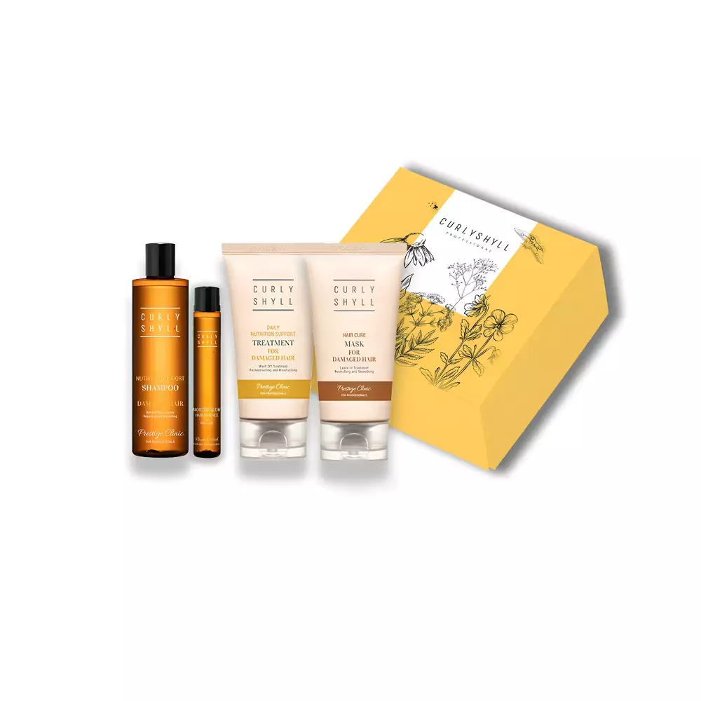 Набір мініатюр для відновлення волосся Curly Shyll Hair Repair Set