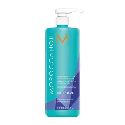 Фиолетовый шампунь для волос Moroccanoil Blonde Perfecting Purple Shampoo
