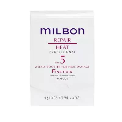 Пролонгуючий бустер для тонкого волосся Milbon Professional Repair Heat No. 5 Weekly Booster Fine Hair