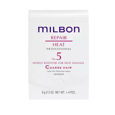 Пролонгуючий бустер для жорсткого та неслухняного волосся Milbon Professional Repair Heat No.5 Weekly Booster Coarse Hair 