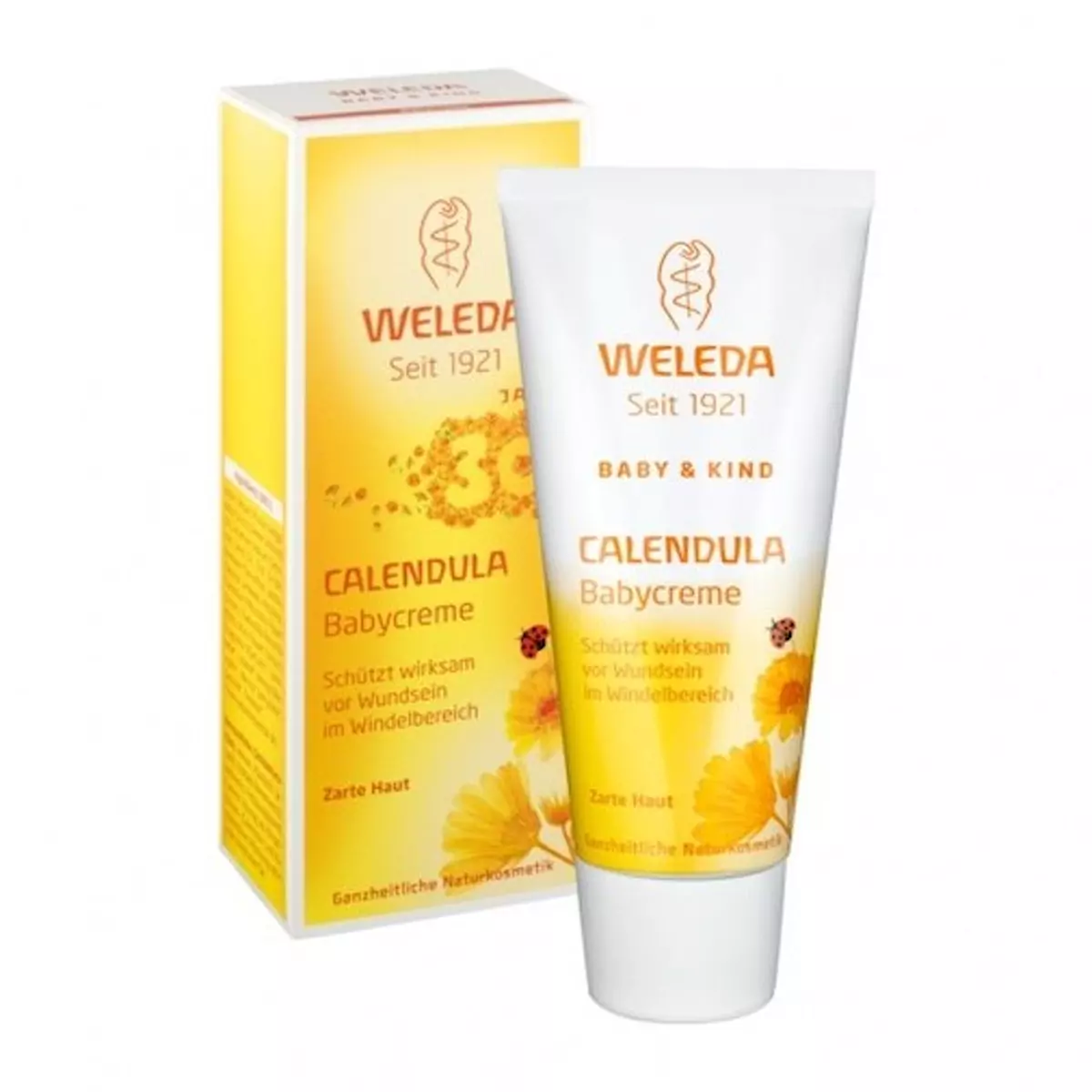 Крем от опрелостей и пеленочной сыпи Календула Weleda Calendula Babycreme
