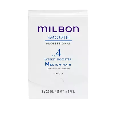 Пролонгуючий бустер для нормального волосся Milbon Professional Smooth No. 4 Weekly Booster Medium Hair