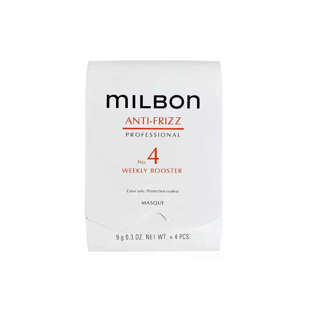 Пролонгуючий бустер для кучерявого волосся Milbon Professional Anti-Frizz No. 4 Weekly Booster