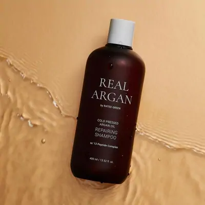 Восстанавливающий шампунь с аргановым маслом Rated Green Real Argan Repairing Shampoo