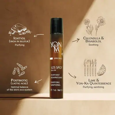 Локальное SOS-средство при акне Yon-Ka SOS Spot Roll-on