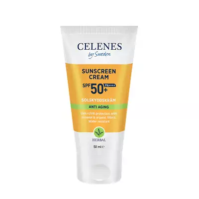 Солнцезащитный крем против старения Celenes Sunscreen Cream SPF 50+ Anti Aging [5160177]