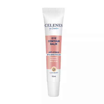 Антистресовий крем-бальзам для контуру очей з морошкою Celenes Cloudberry Eye Contour Balm Anti-Stress [5160079]