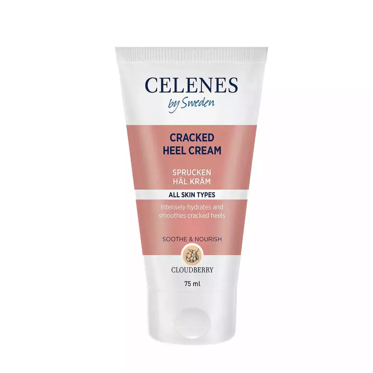 Заживляющий крем с морошкой для поврежденной кожи пяток Celenes Cloudberry Cracked Heel Cream [5160082]
