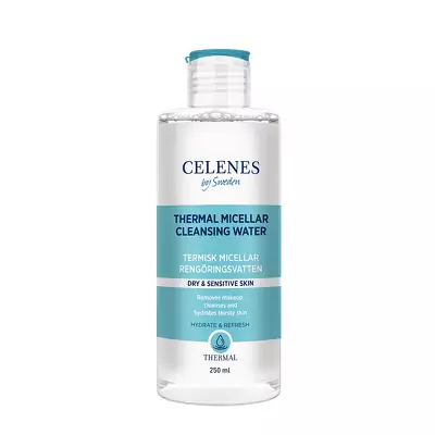 Термальна міцелярна вода для сухої та чутливої шкіри Celenes Thermal Micellar Cleansing Water [5160061]