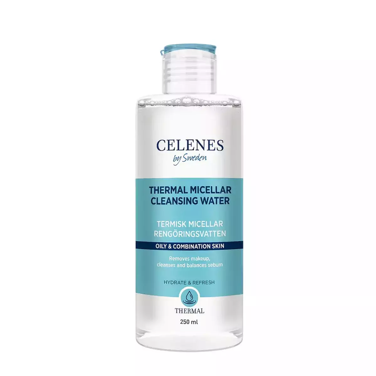 Термальна міцелярна вода для жирної та комбінованої шкіри Celenes Thermal Micellar Cleansing Water [5160062]